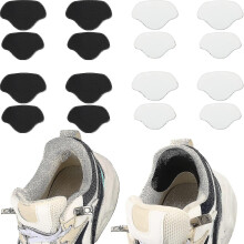 8 Pairs Shoe Heel Repair Patch Kit Shoe Sneaker Hole Repair Patch Self-adhesive Shoe Heel Wear Hole