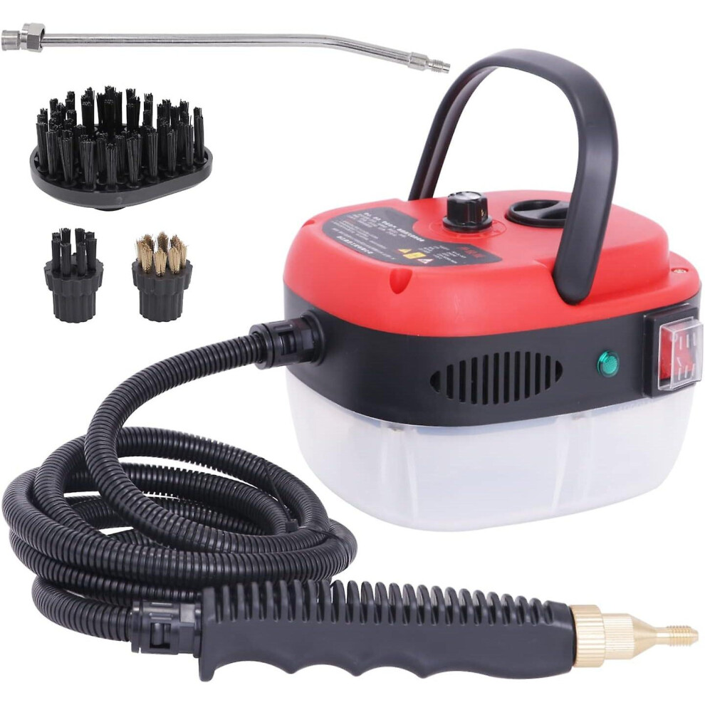 2500W High-Pressure Steam Cleaner - Kitchen and Household Steam Cleaner, High-Temperature Steam Cleaner for Bathroom, Furniture, Car