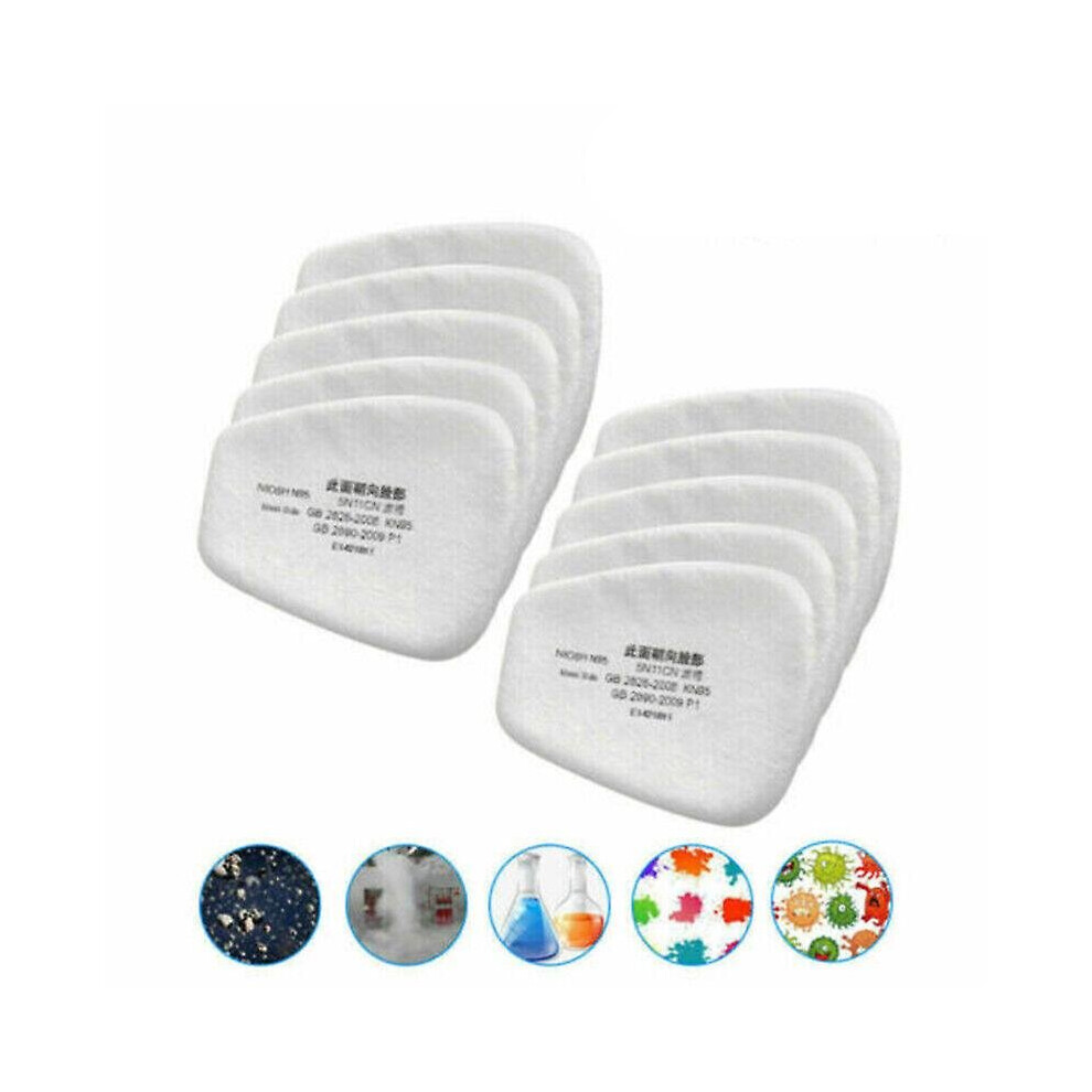 30pcs Particulate Cotton Filter 5n11 Filter Respirator Face Gas For 3m 6200 7502