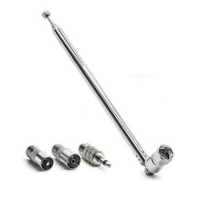 For Bose Wave F Type Radio Antenna Fm Telescopic Aerial 3.5mm Adapter Connector*1*1 - Refurbished