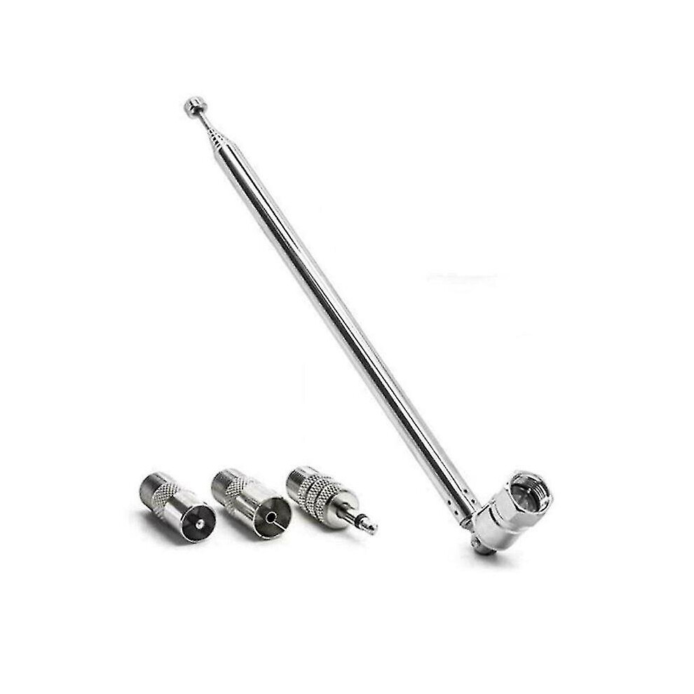 For Bose Wave F Type Radio Antenna Fm Telescopic Aerial 3.5mm Adapter Connector*1*1