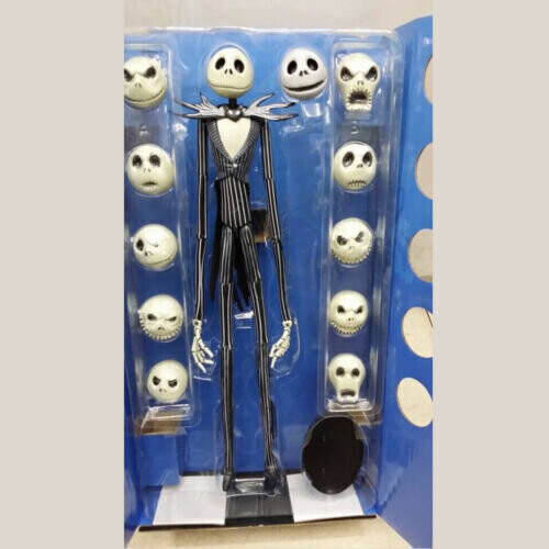 Nightmare Before Christmas Jack Skellington Action Figur Austauschbare Teile 2