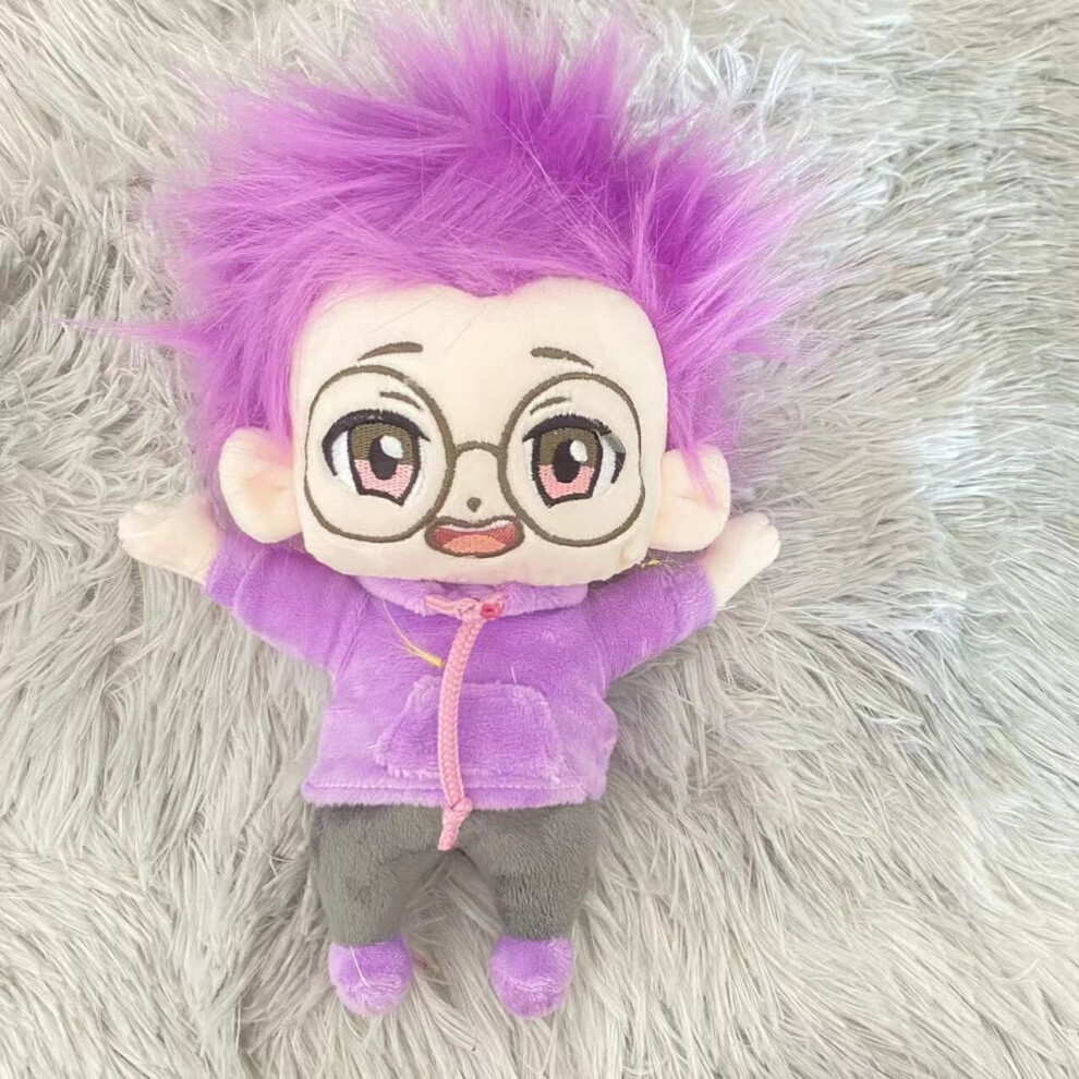 (  Purple) Lanky Box Adam Justin Plush Toy Soft Stuffed Hug Doll Kids Xmas Gifts