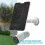 Solar Panel For Eufycam 2/2c/2c Pro/e/2 Pro 4w Mount Bracket 13ft Cable Black 4