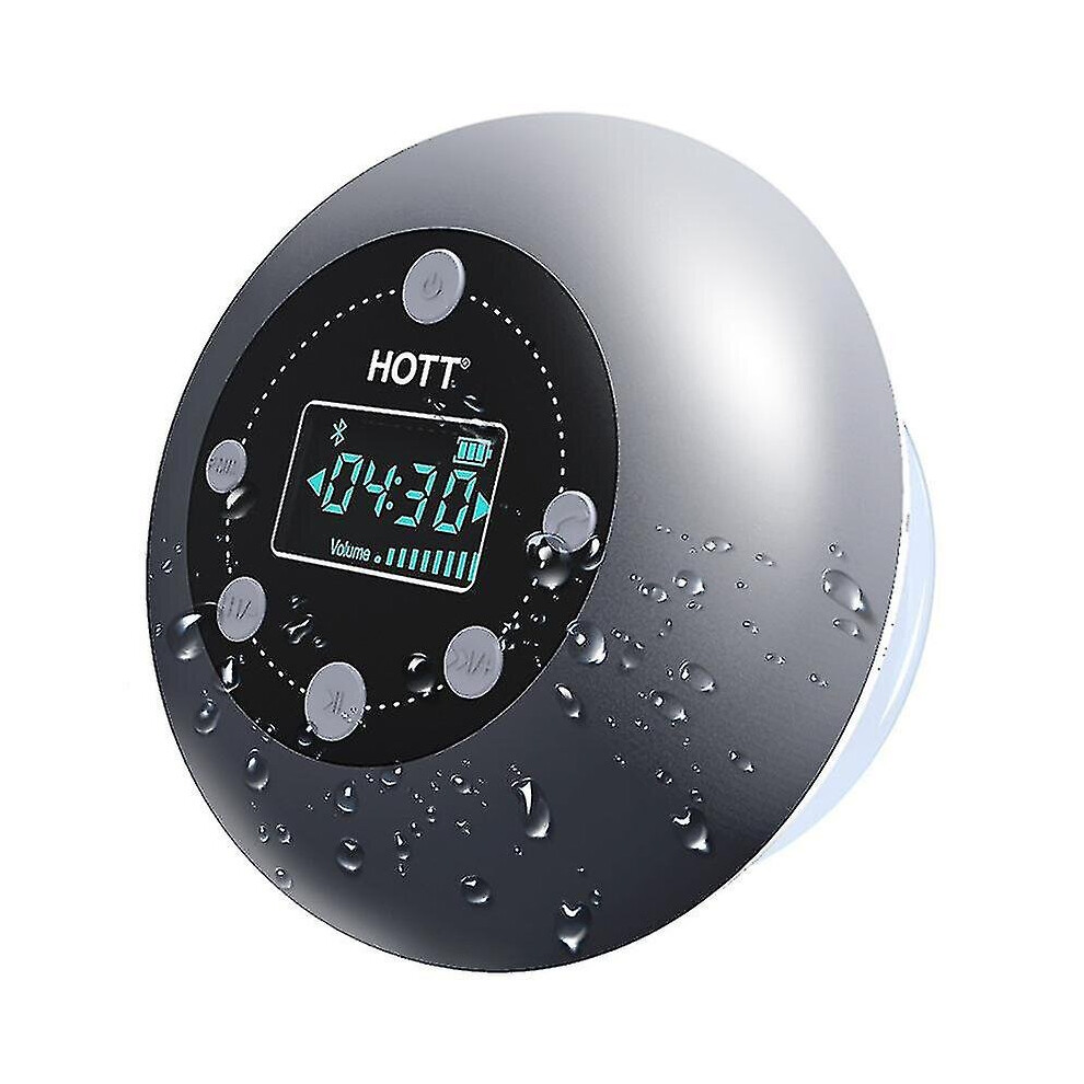 Shower Radio Bluetooth 5.0 Waterproof Speaker Wireless Bathroom Music,waterproof Bluetooth