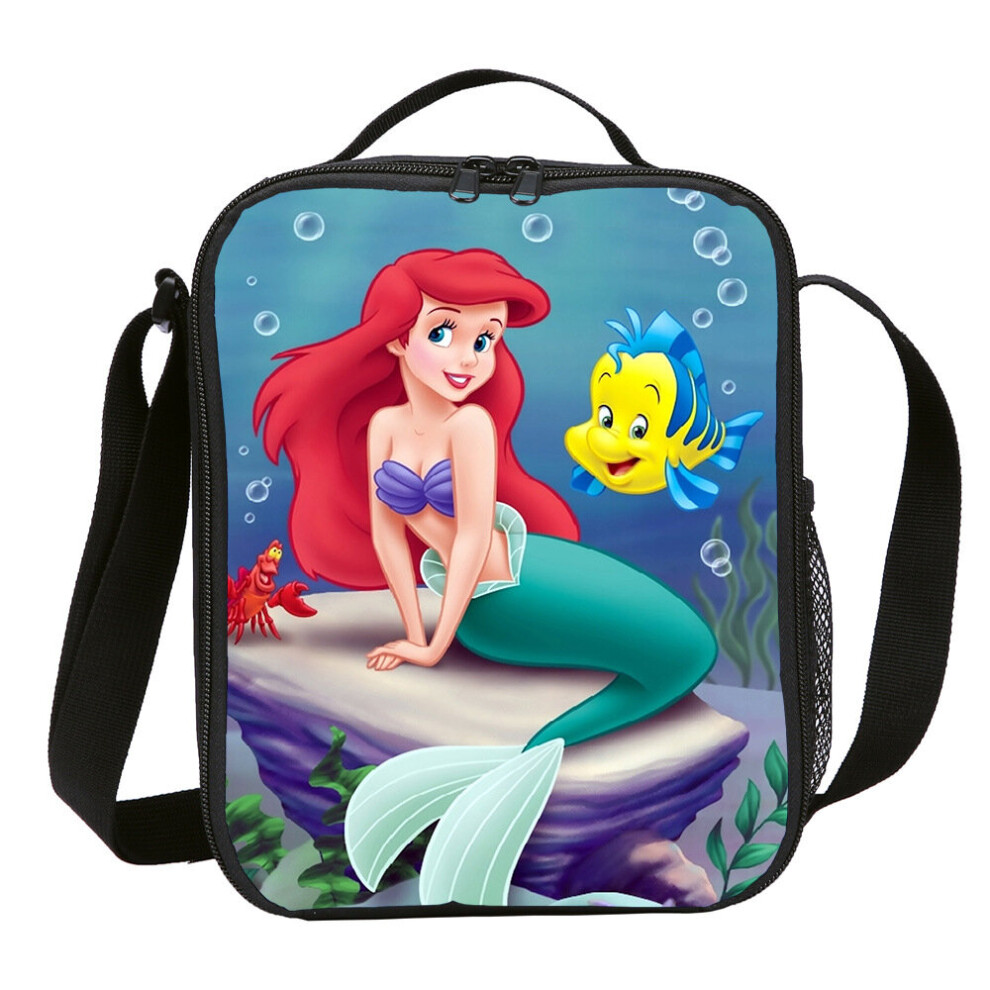 (D) The Little Mermaid Ariel Insulated Lunch Box Bag