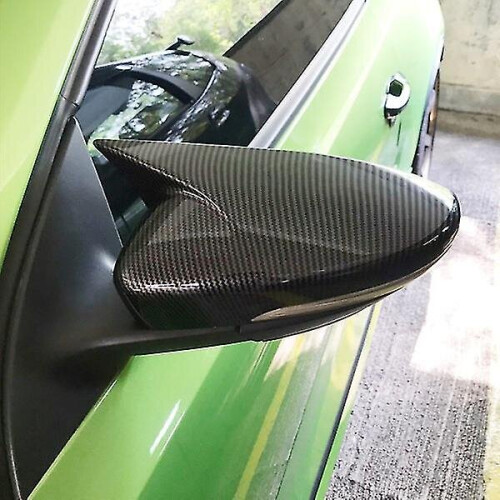 For Scirocco Passat Beetle 2009-2018 Carbon Fiber Mirror Cover Cap 1