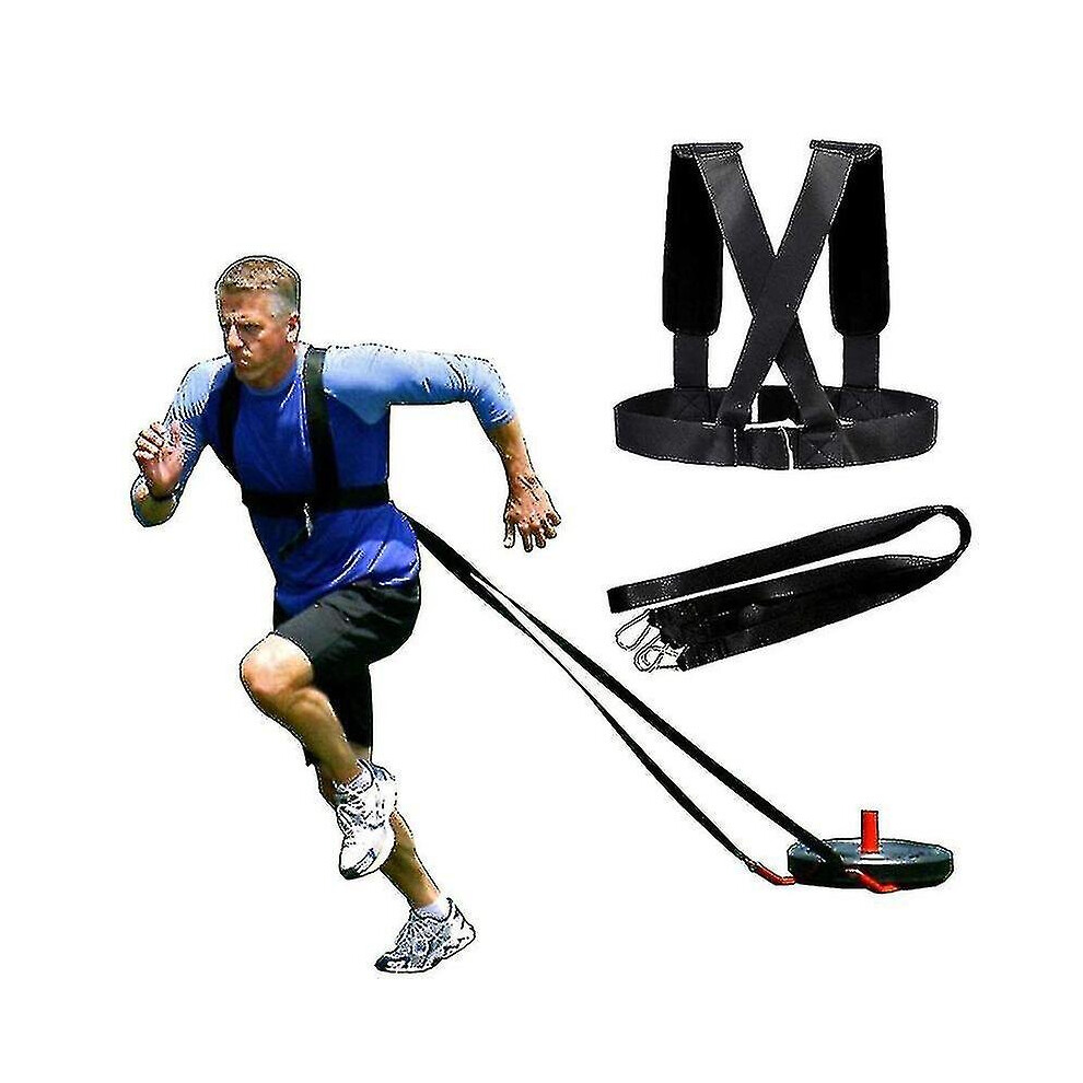 Weight Bearing Shoulder Strap, Resistance Bands Fitness Shoulder Strap Sled Harness Tire Pulling Harness
