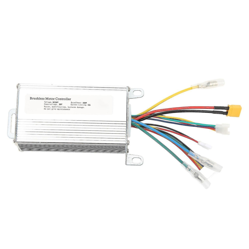 Electric Scooter Controller Aluminium Alloy Scooter Brushless Motor Controller 36v 16a Compatible Lenzod-d