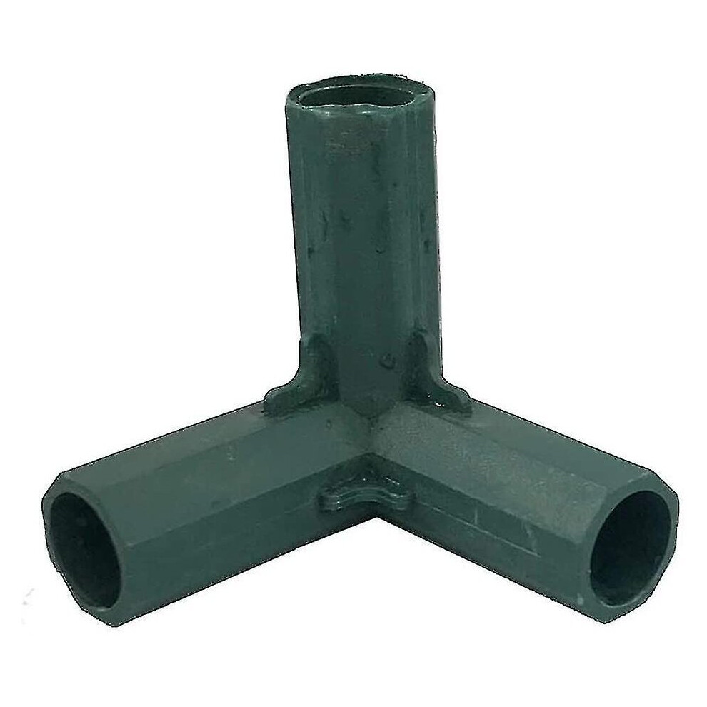 4pcs Garden Frame Corner Connector, 3 Way, Greenhouse Corner Connector, Greenhouse Frame, Furniture Connectors, Inside 16mmright Angle 3 Way(bejoey)