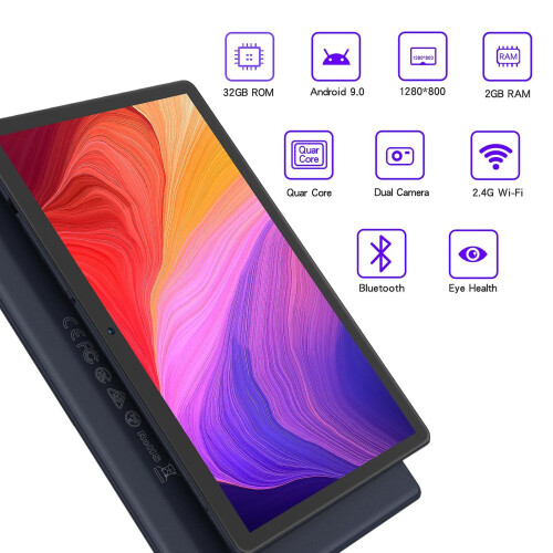 Pritom M10 10-inch Tablet And Keyboard Combination (black Keyboard) 1