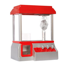 Kids Mini Game Machine Vending Music Candy Coin Operated Claw Machine Toy Gift For Children
