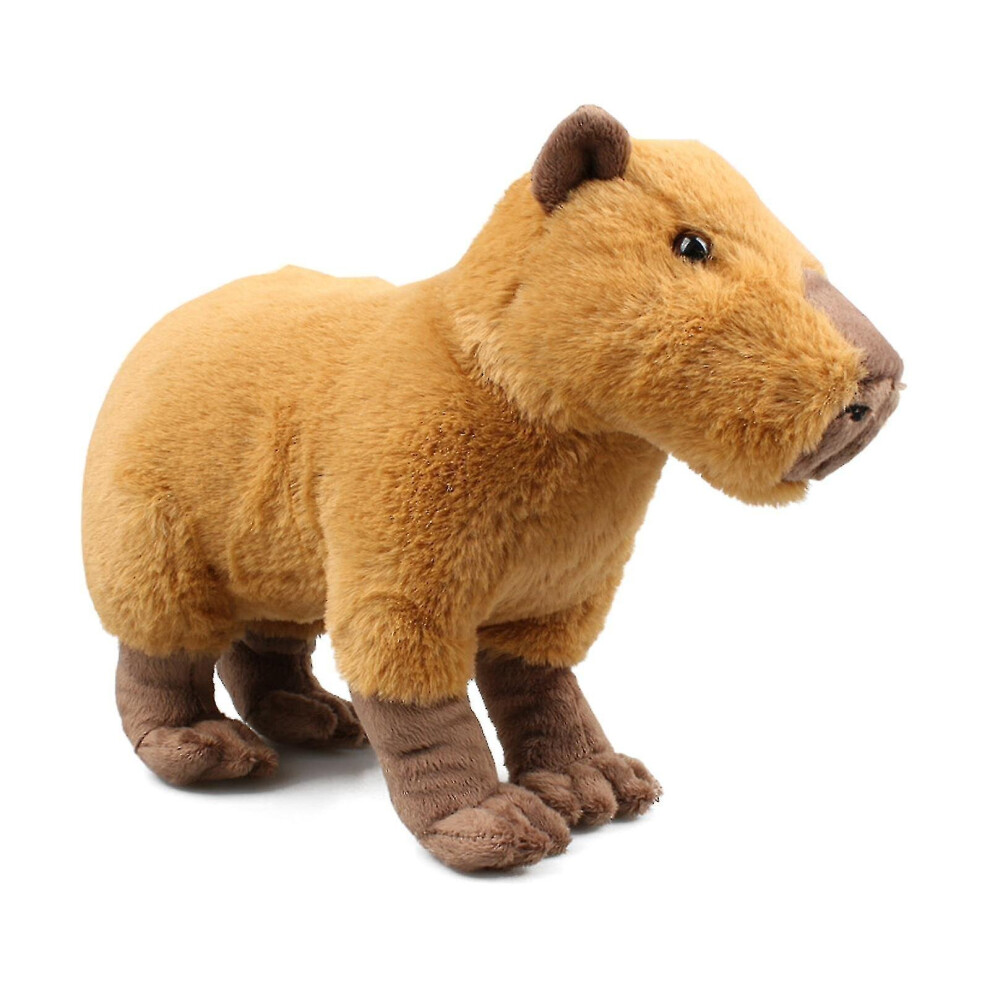 Cartoon Large Capybara Plush Dummy Guinea Pigs Dolls Brown