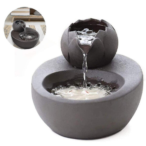 Cat Drinking Fountain, Silent Quiet Cat Water Dispenser Ceramic, Black 1