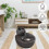 Cat Drinking Fountain, Silent Quiet Cat Water Dispenser Ceramic, Black 4