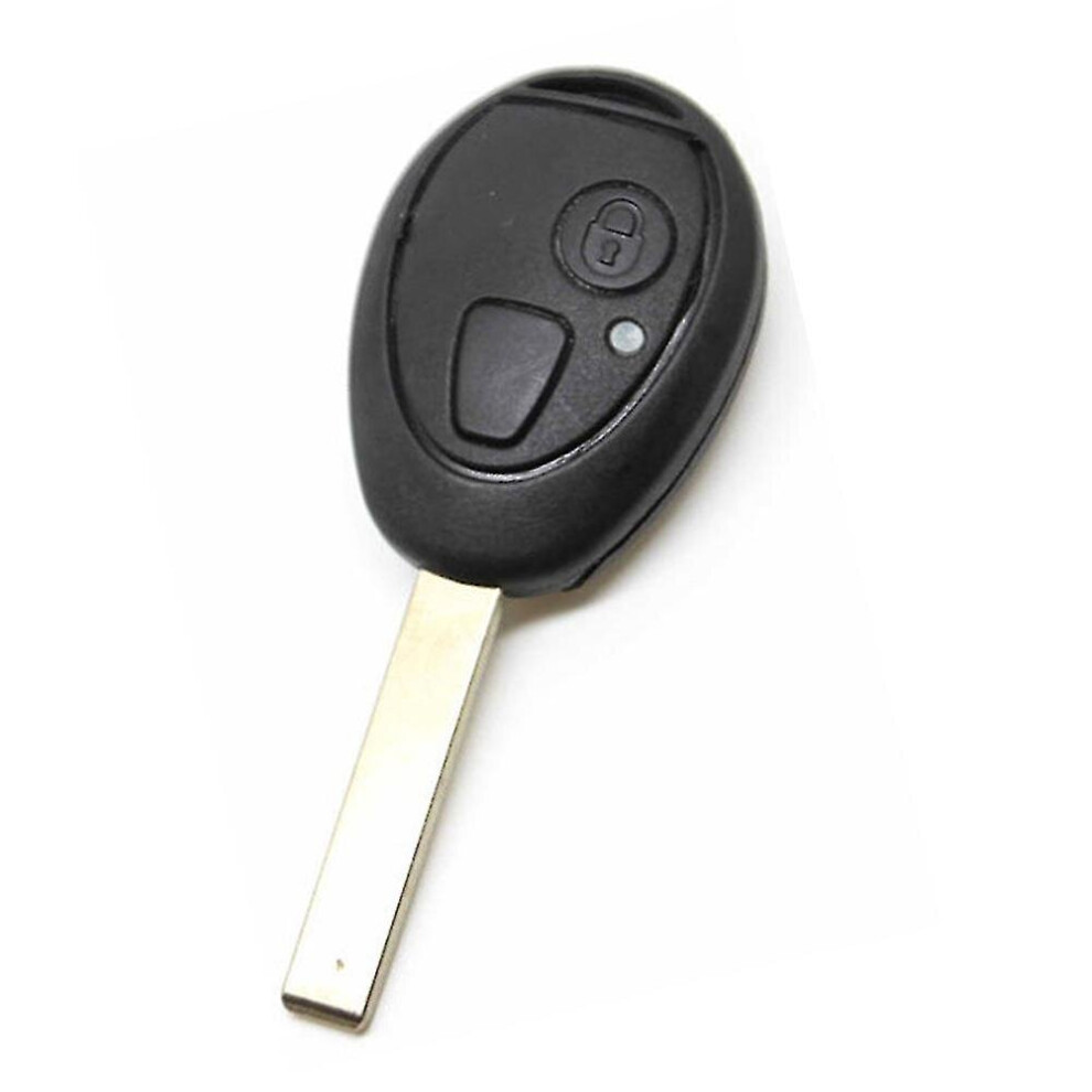 Car 2-button Remote Key Fob Shell Cover Case With Blank Blade - Compatible With Rover 75 Mg Zt