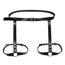 Sexy Garter Belt Strap Body Harness Belt Pu Leather Waist Leg Thigh Suspenders