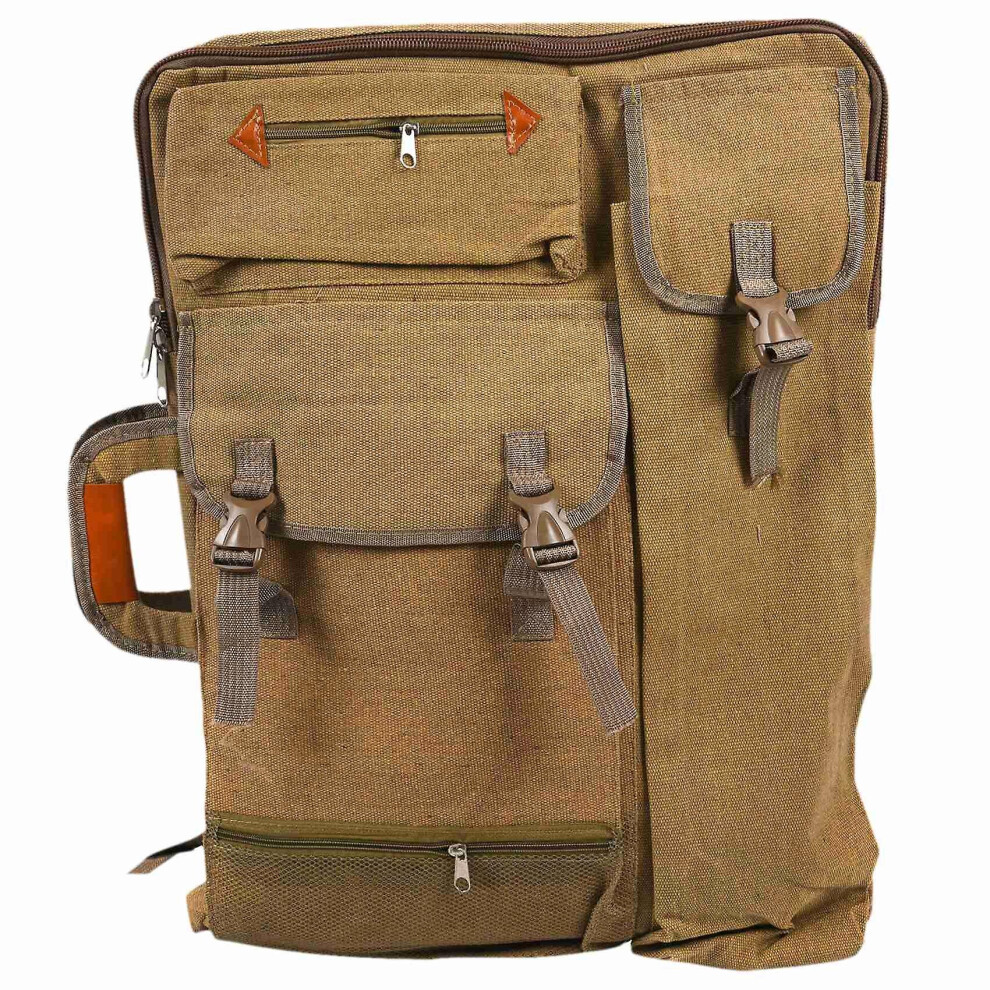Art Portfolio Bag Case Backpack Drawing Board Shoulder Bag With Zipper Shoulder Artist Painter Stud