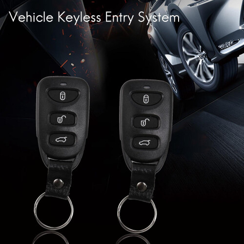 Refurbished Universal Car Alarm Systems Auto Remote Central Kit Door Lock Keyless Entry System Central Locking With Remote Control 1