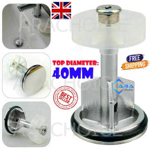40mm Bathrom Basin Sink Pop Plug Chrome Plated Adjustable Size Waste