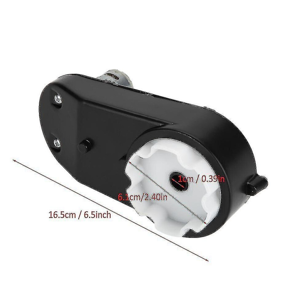 Compatible With Rs390 Electric Motor Gearbox 6v/12v 12000-20000rpm For Kids Car Toy (12v 16000rpm)_aa