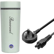 Rauwseul Travel Electric Kettle, 350ml Heating Capacity Portable Cup