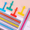14pcs Guided Reading Strips Tools Set Finger Trackers Highlight Reading Strips Rulers For Dyslexic 2