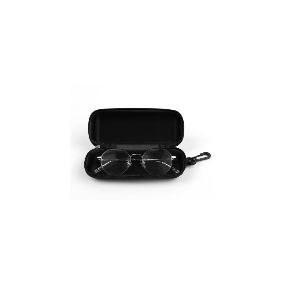 (Black) Portable Hard Glasses Box Eyeglass Case Sunglasses Eyewear Protector Box