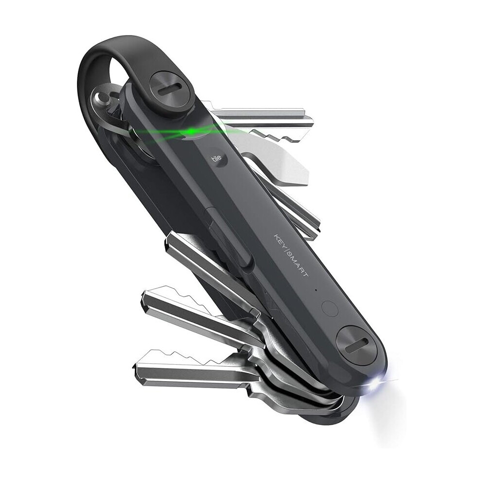 Keysmart Max Key Holder Key Organiser - Compact Key Smart Keyholder Keyring W/Tile