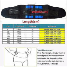 (6XL) 5xl 6xl Lumbar Support Waist Belt Health Therapy Back Brace Spine Posture Correction For Disc Herniation Pain Relief Men Women