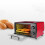 Electric Oven 12L Multifunction Mini Countertop Oven for Bread Cake Baking 3