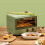 10L 800W Mini Steam Baking Oven 0-230 Temperature Control Roaster 4