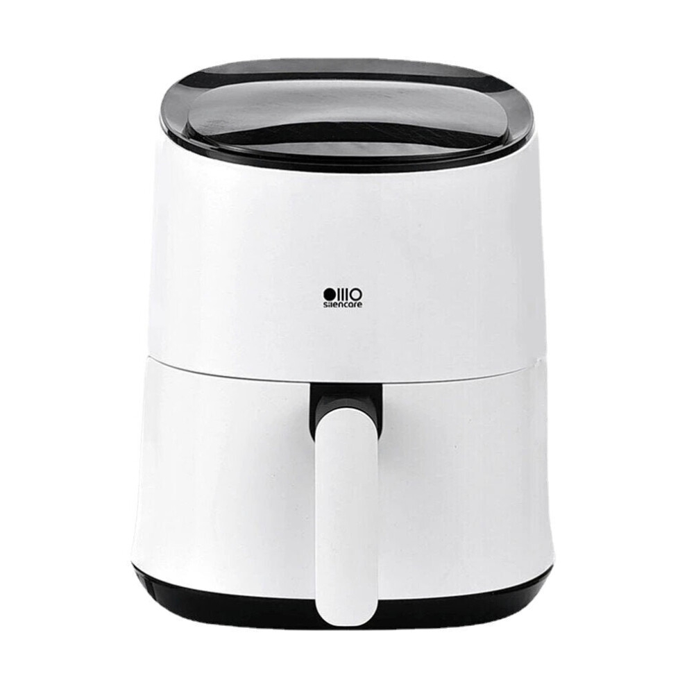 (White) Smart Air Fryer APP Control 1300W LCD Touch Control Oil-free Air Fryer Oven