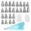 106PCS Cake Baking Tools Decorating Kit Set Piping Tips Pastry Icing Bag 1