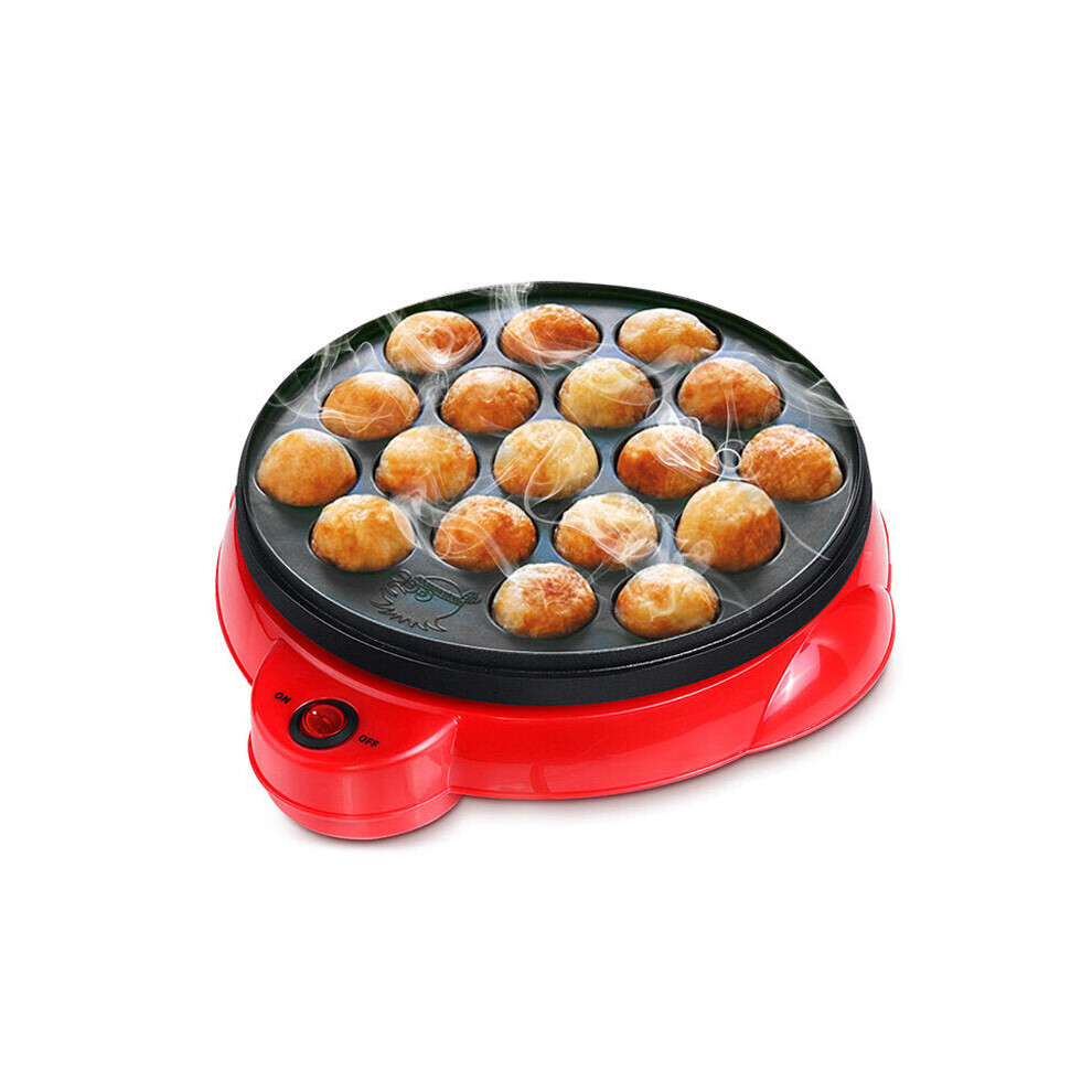 18 Holes Electric Octopus Ball Grill Takoyaki Baking Mould Machine Mini Electric Chibi Maruko Grill Pan