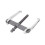 2 Claw Gear Puller Beam Puller Removal Bearing Puller Removal Tool Adjustable Removal Professional 3