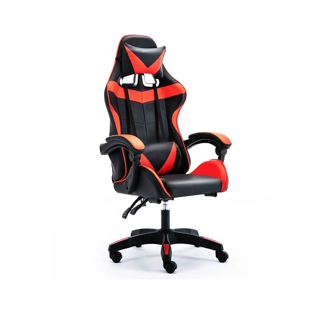 (Black & Red) Ergonomic Adjustable Computer Office Desk Chair