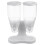 Double Cereal Dispenser Transparent Store Tank 3L for Kitchen 2