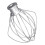 Stainless Electric Wire Whip Mixer Attachment Multi-purpose For KitchenAid 7