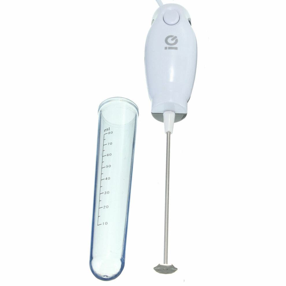 Food Frother Handheld Electric Milk Frother Food Grade Stainless Steel Blender