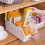(Transparent) Refrigerator Storage Box Food Container Kitchen Fridge Organizer Freezer Bins 4