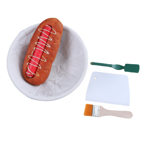 Oval Bread Proofing Basket Natural Bread Dough Fermentation Basket Home DIY 2