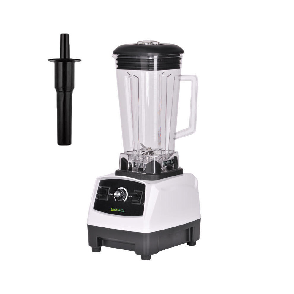 (White, 220V EU Plug) Fruits/Vegetables Blender Mixer Heavy Duty Professional Juicer Professional Fruit Food Processor Ice Smoothie Electric Kitchen A