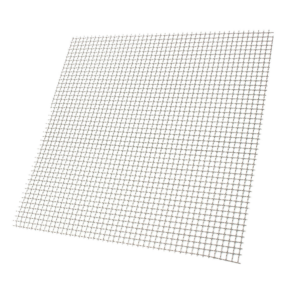 (30x30cm) Stainless Steel Woven Wire Mesh Filter Grading 30cm Sheet Silk to Heavy Gauze