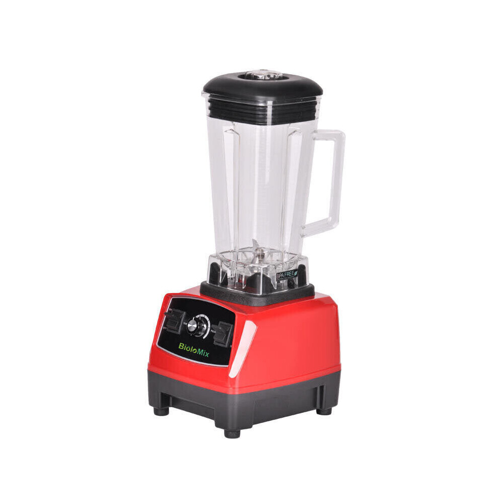 (Red, 220V EU Plug) Fruits/Vegetables Blender Mixer Heavy Duty Professional Juicer Professional Fruit Food Processor Ice Smoothie Electric Kitchen App-image-OPC-PCJPSF9-NEW