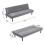 Living And Home (Grey) Contemporary Convertible Sofa Bed 7