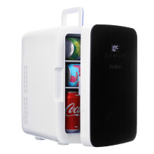 (JPN Plug) 10L Mini Car Refrigerator Fridge With Smart Thermostat LCD Touch Screen Portable For Home / Car