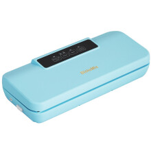 (UK Plug) Multifunctional Automatic Vacuum Sealer Food Packing Machine Dry and Moist Vacuum Air Sealing System for Food Preservate with 10pcs Vacuum Bags