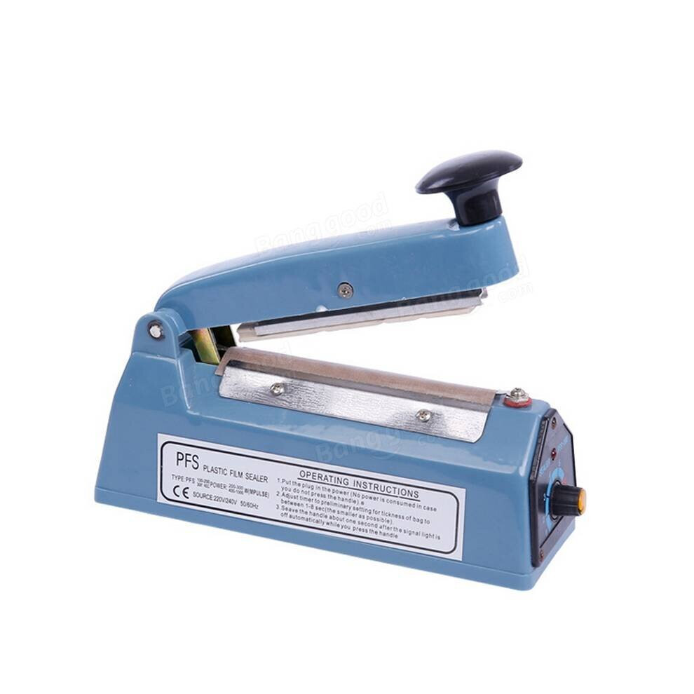 Electric Manual Vacuum Sealer Machine Food Tea Plastic Bag Heating Seal Ring Machine