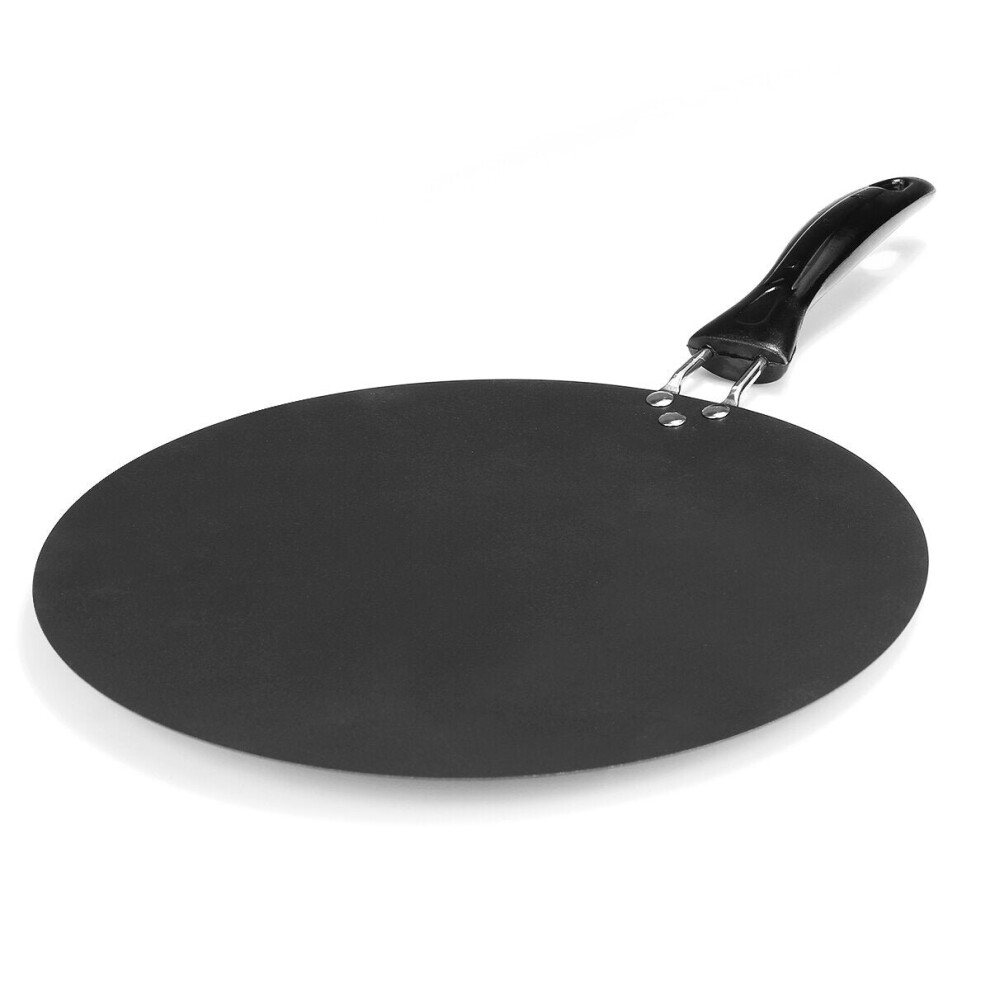 Frying Pan Non-Stick Flat Iron Steak Pancake Pizza Griddle Baking Kitchen Cookware 30CM